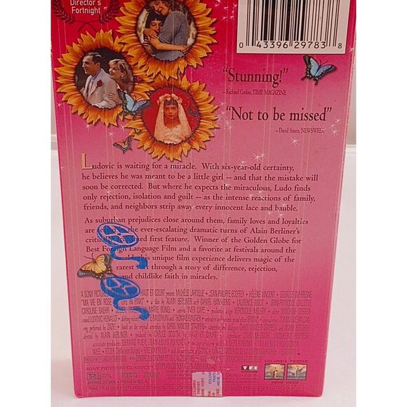 MA VIE EN ROSE "MY LIFE IN PINK"(VHS 1997)NEW & SEALED-RARE - Water Marks Show - Picture 3 of 9